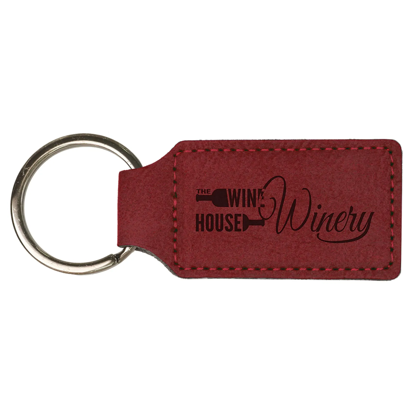 Vegan Leather Keychain