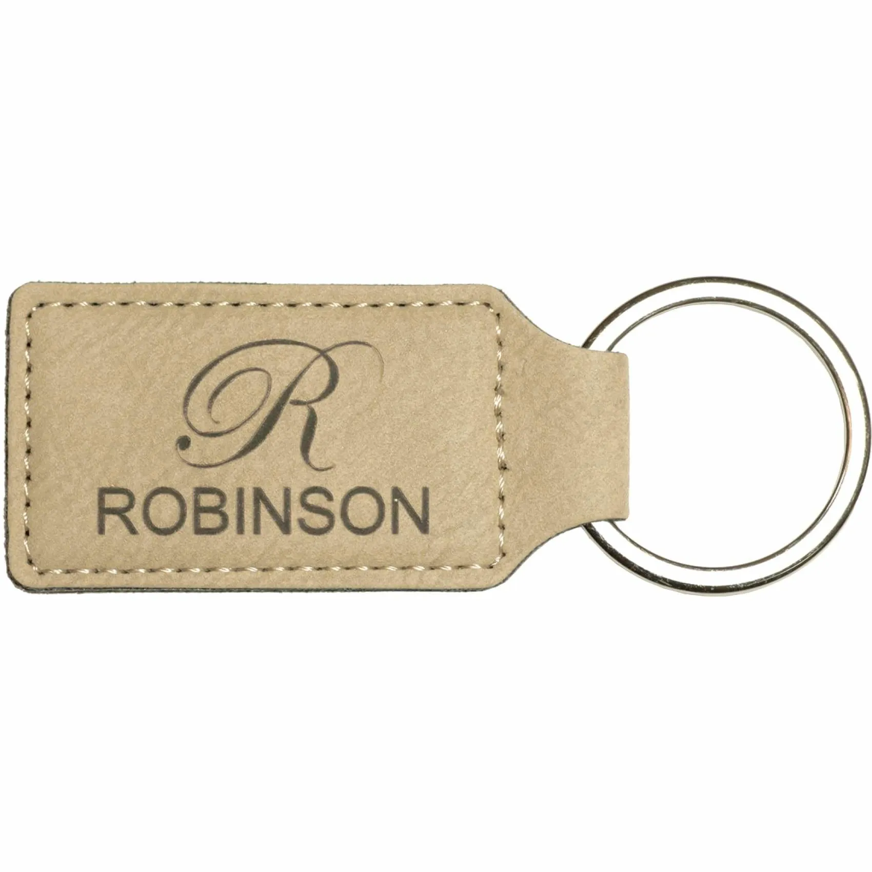 Vegan Leather Keychain