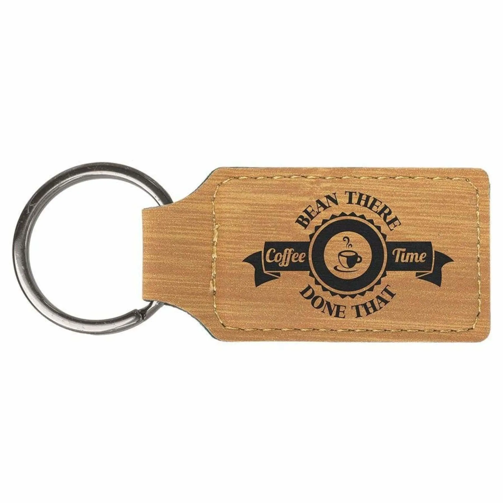 Vegan Leather Keychain