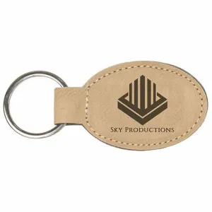 Vegan Leather Keychain