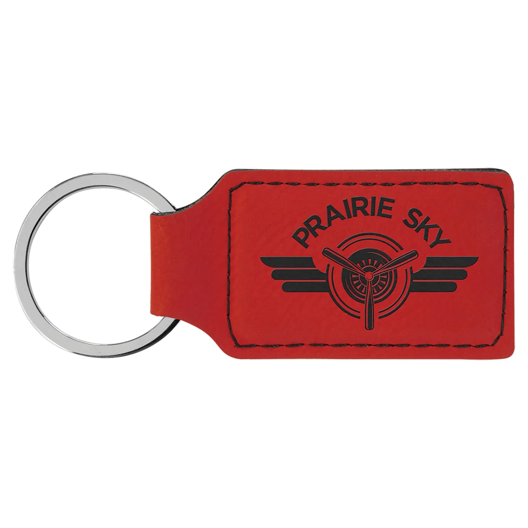 Vegan Leather Keychain