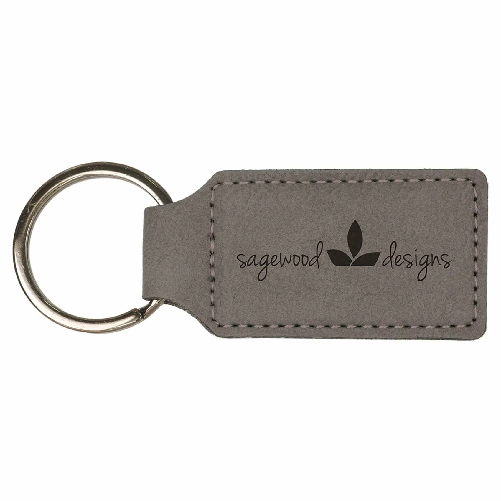 Vegan Leather Keychain
