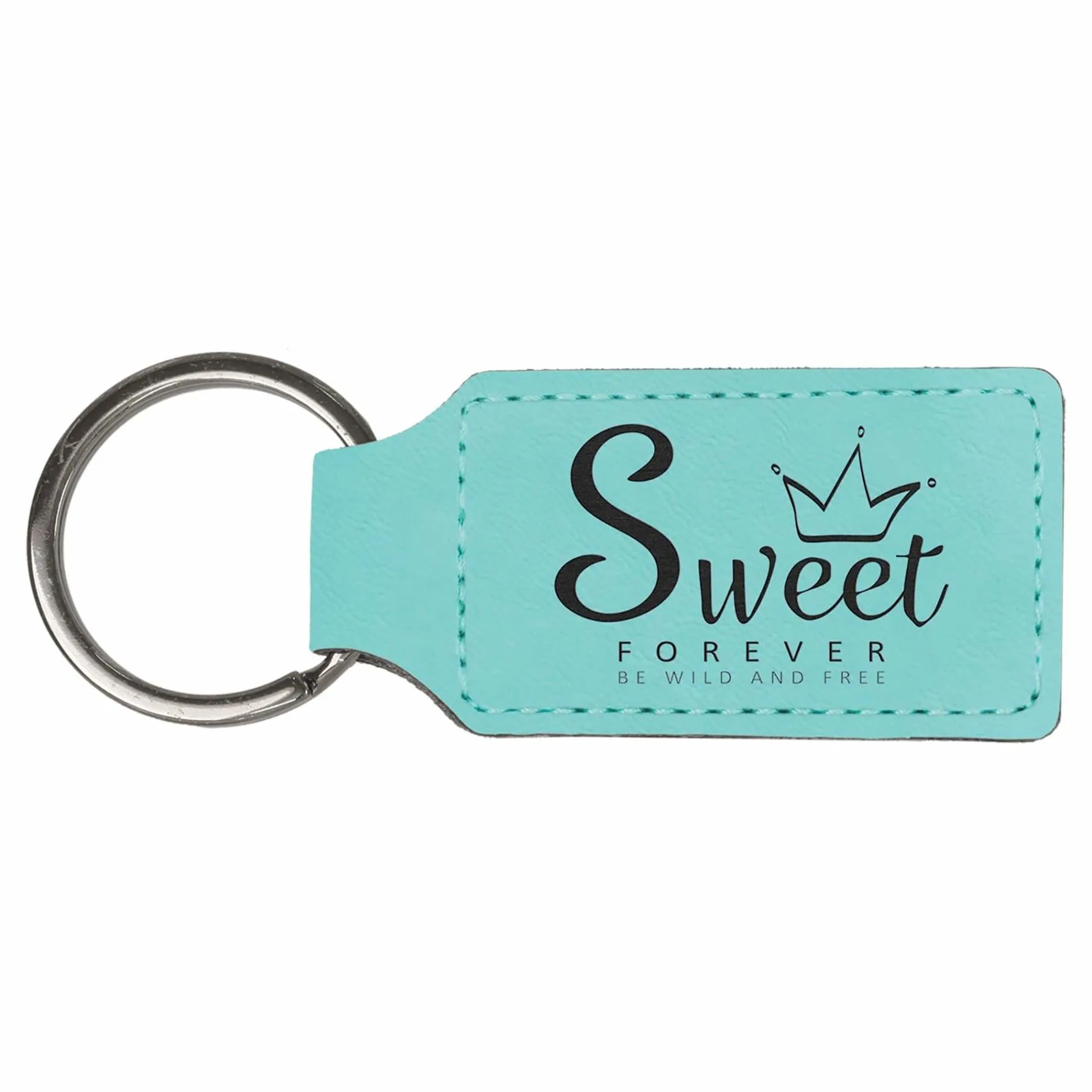 Vegan Leather Keychain