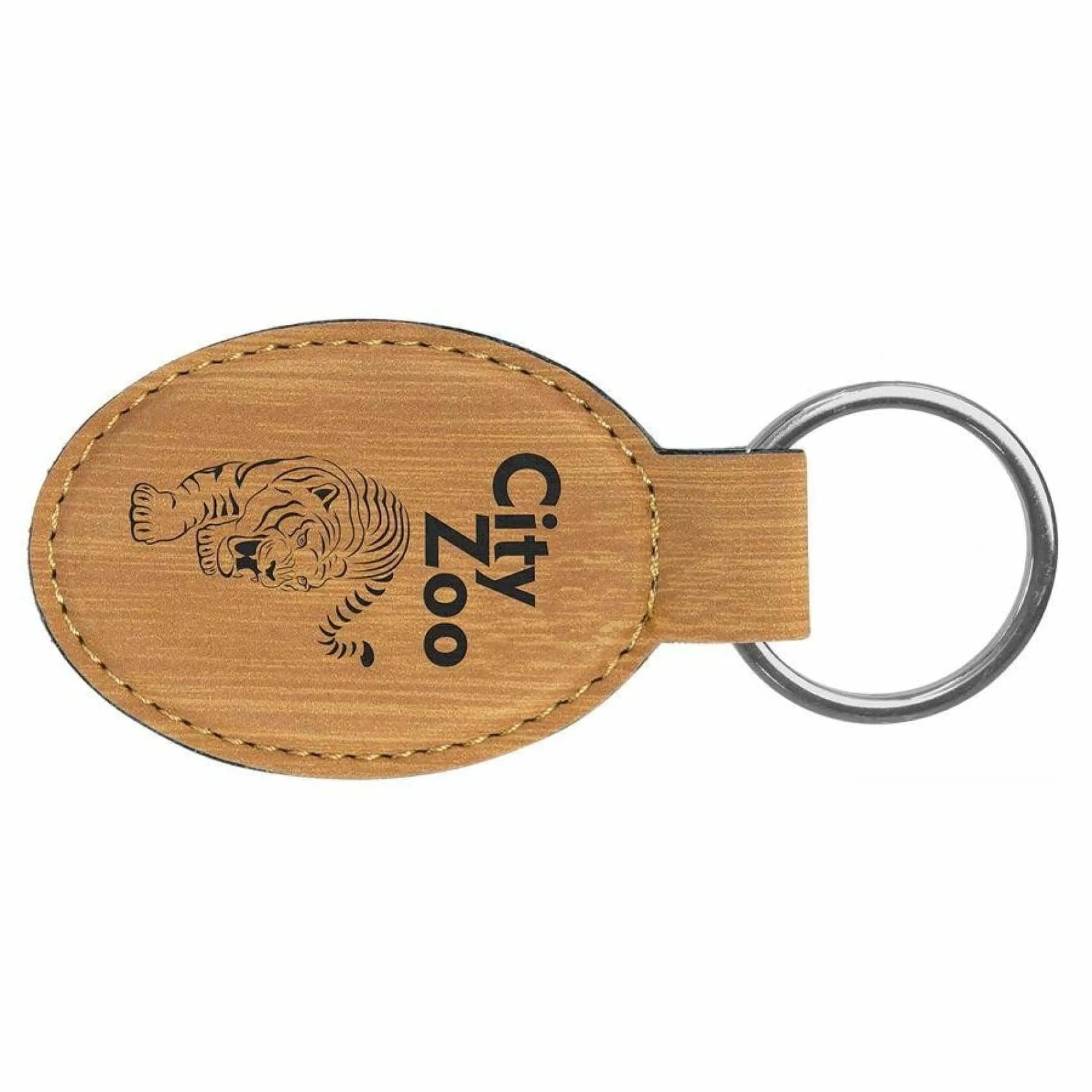 Vegan Leather Keychain