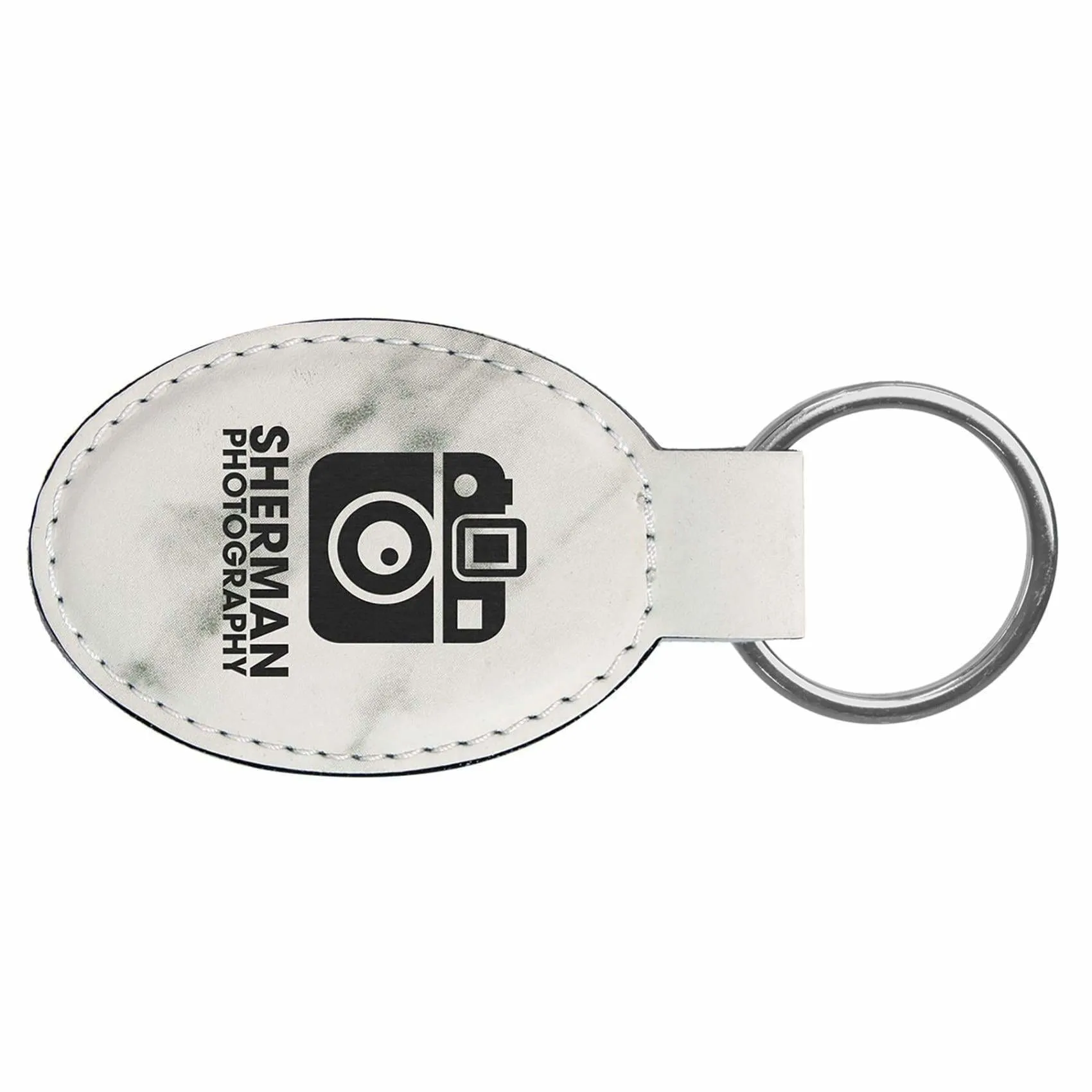 Vegan Leather Keychain