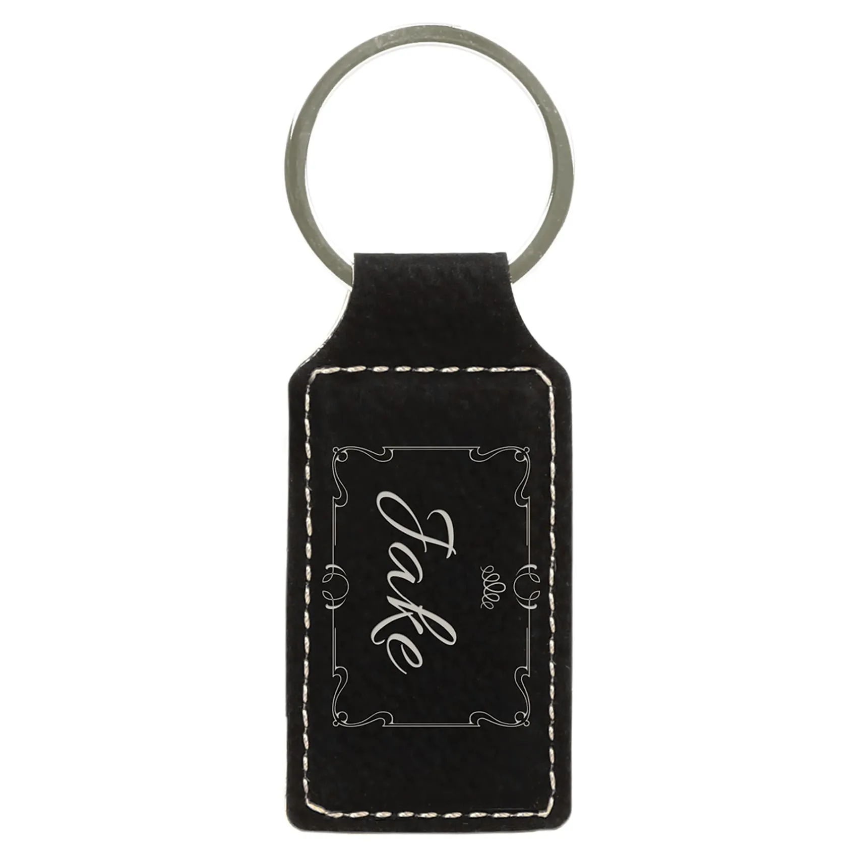 Vegan Leather Keychain