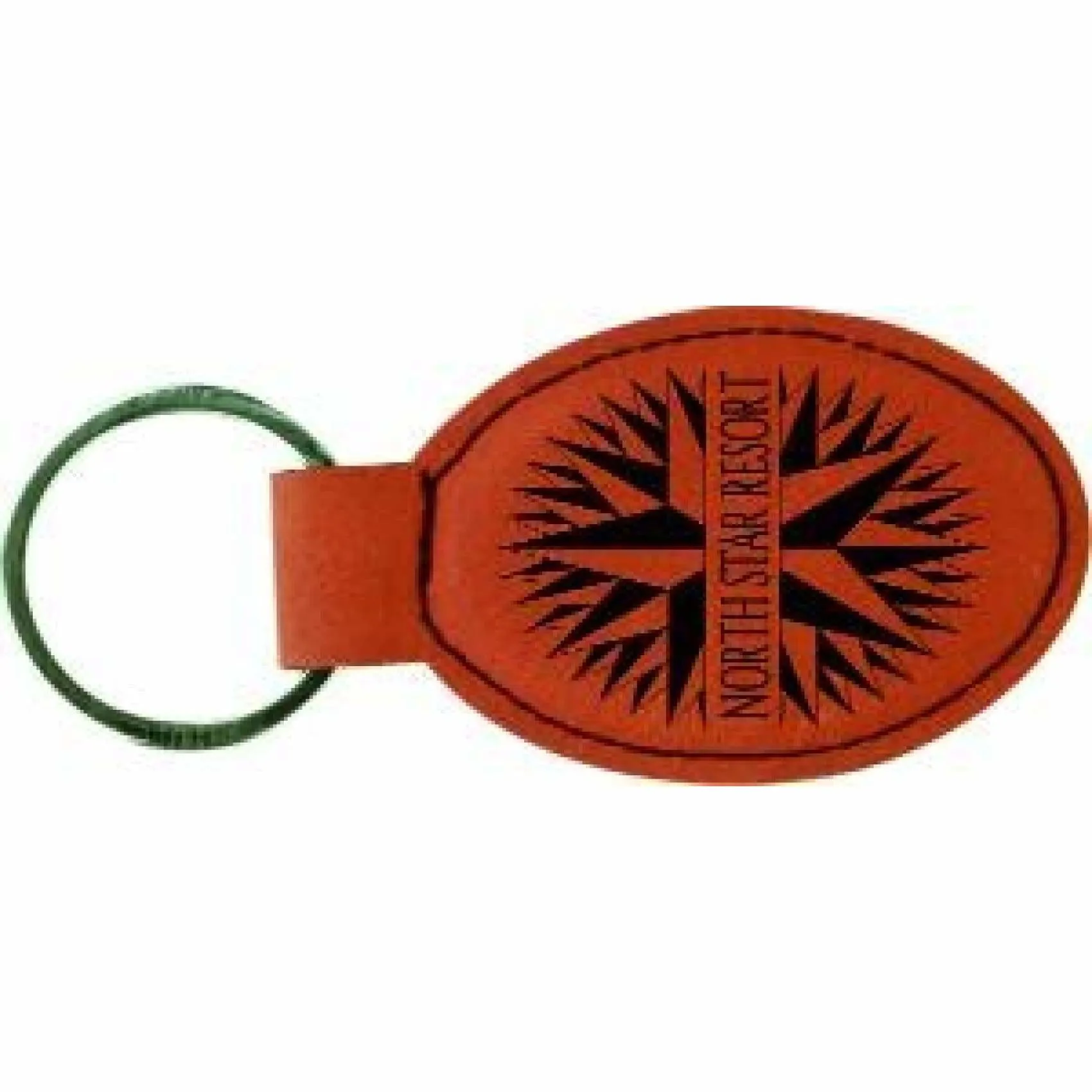Vegan Leather Keychain