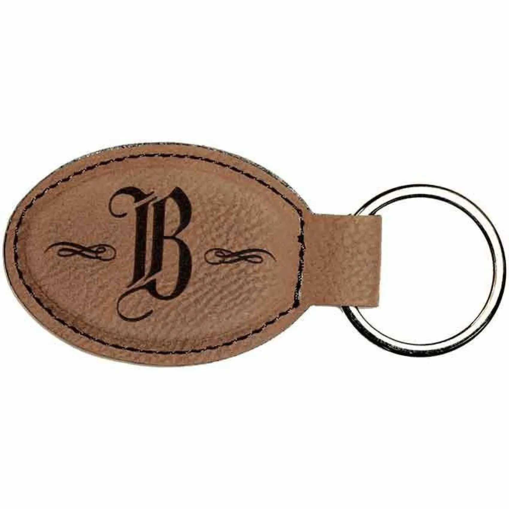 Vegan Leather Keychain
