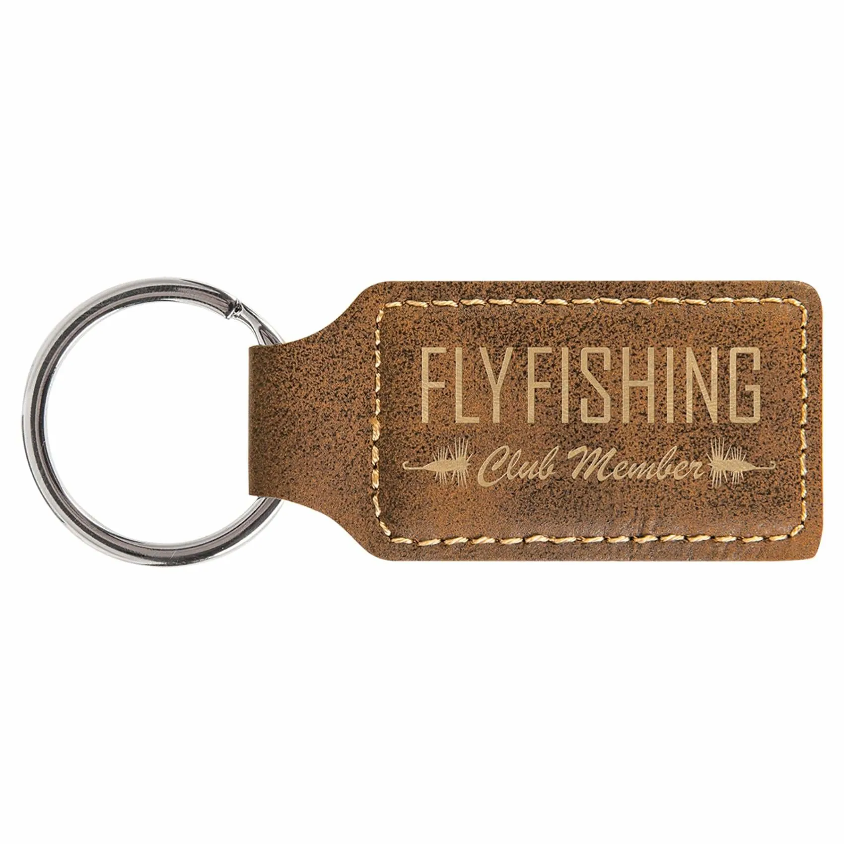 Vegan Leather Keychain