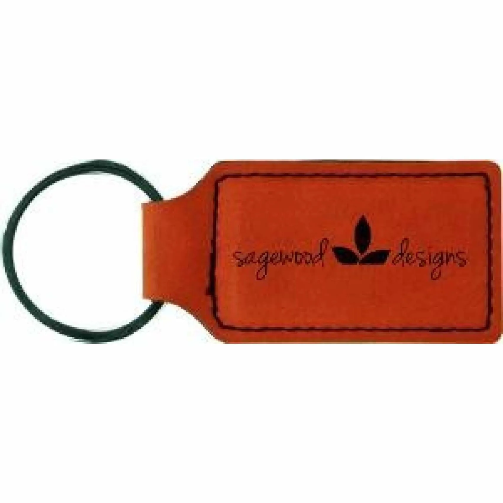 Vegan Leather Keychain