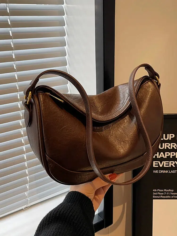 Vintage Leather Shoulder Bag