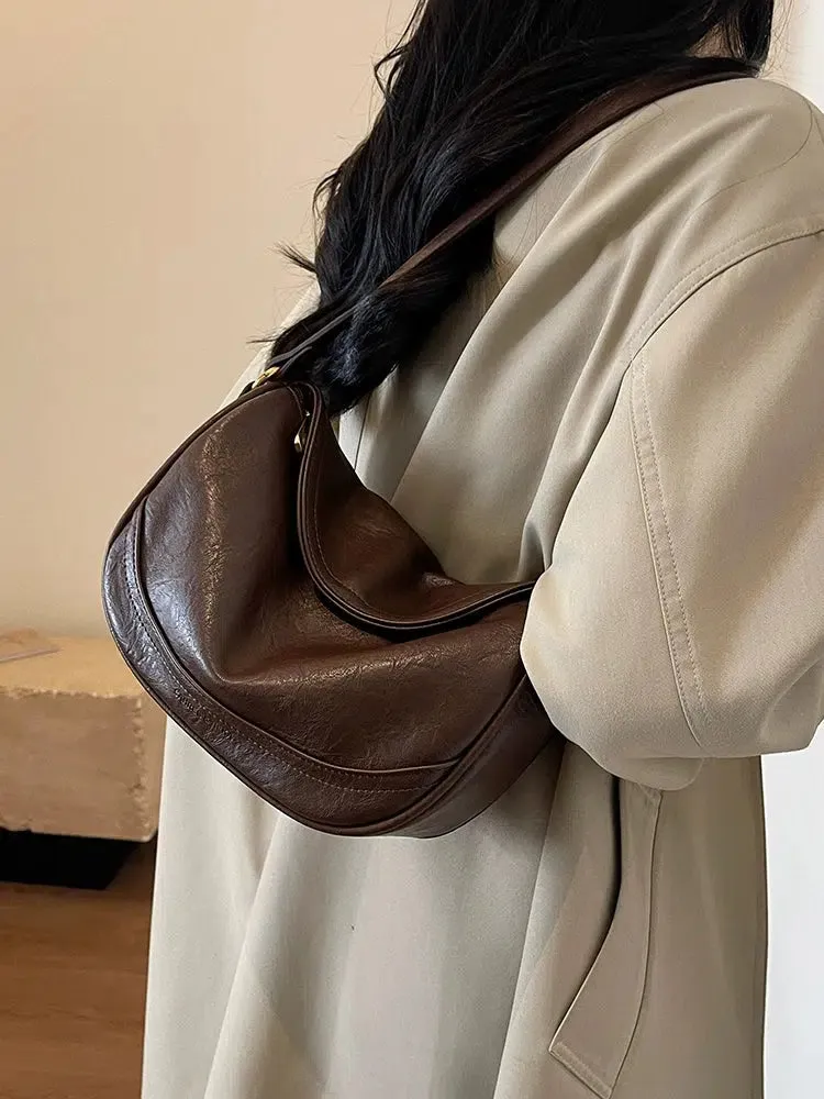 Vintage Leather Shoulder Bag