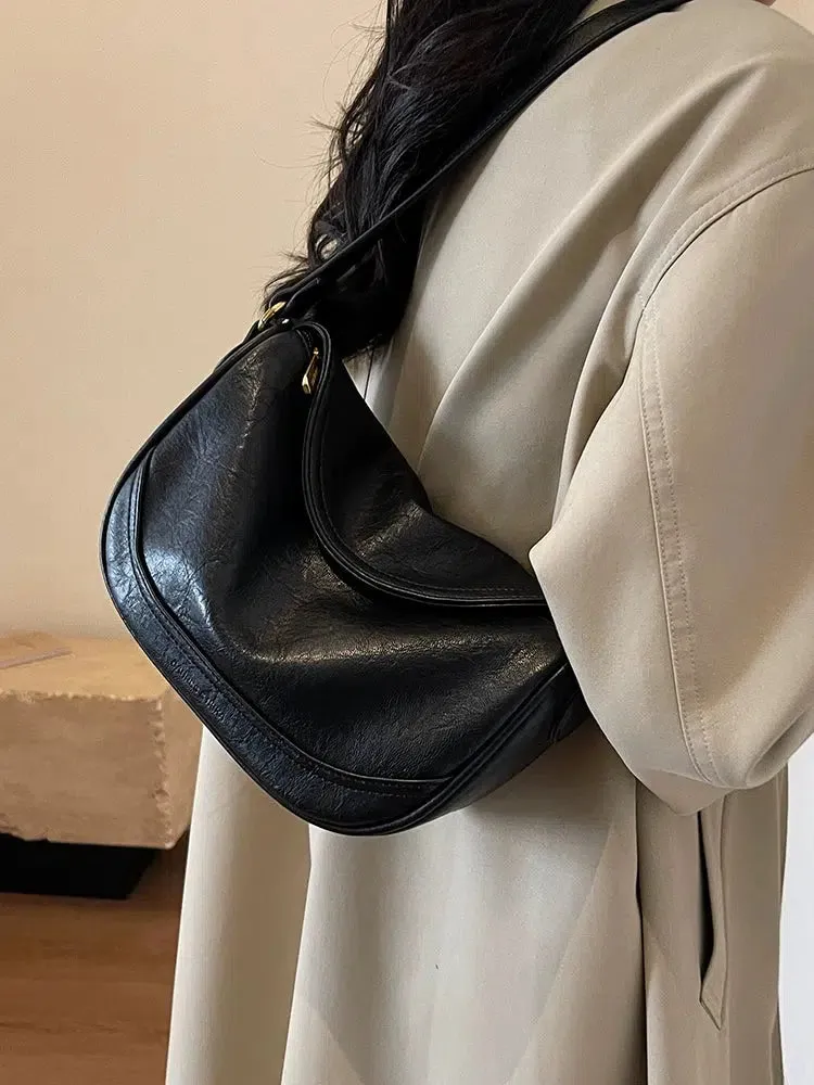 Vintage Leather Shoulder Bag