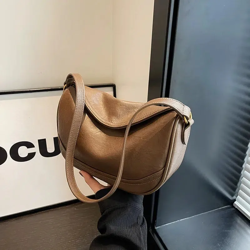 Vintage Leather Shoulder Bag