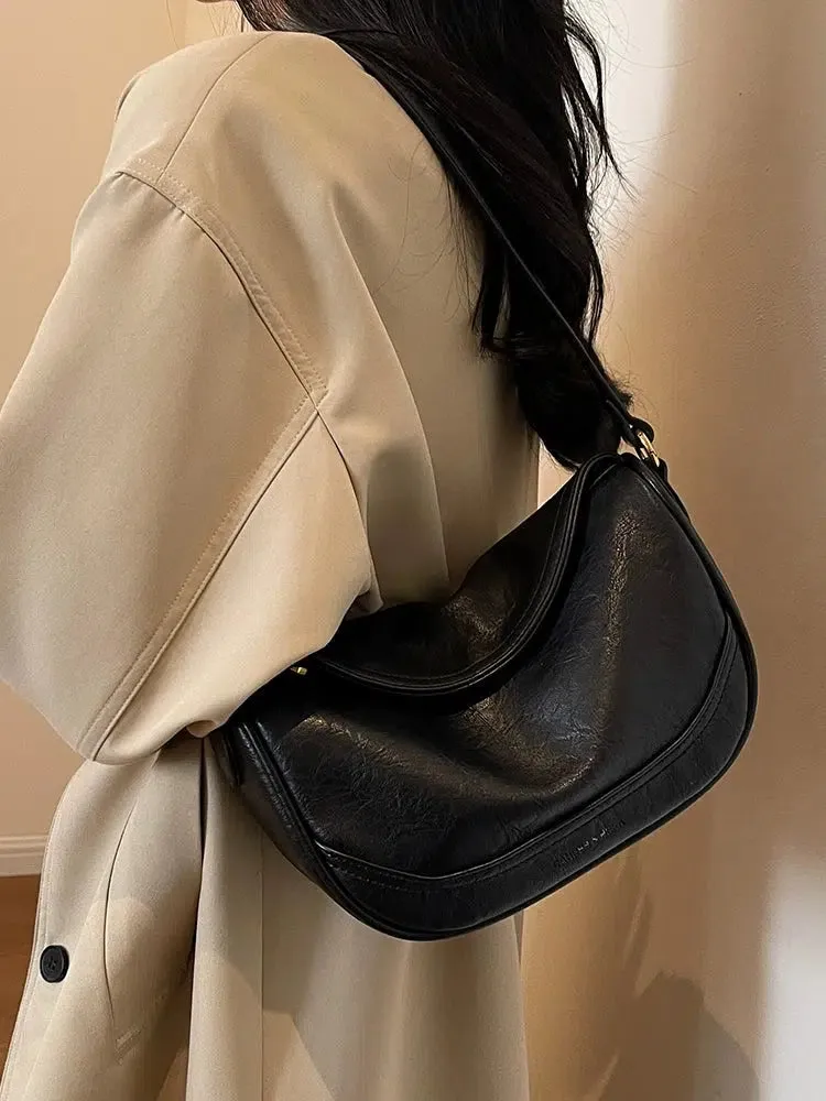 Vintage Leather Shoulder Bag