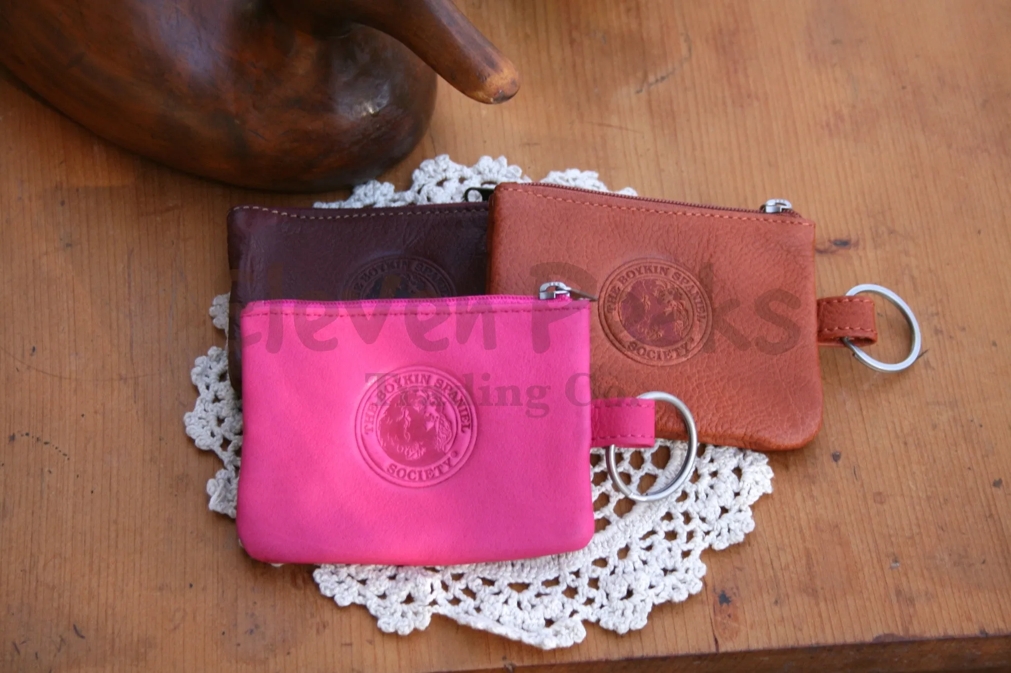 Walnut Canyon Leather ID Pouch/Keychain