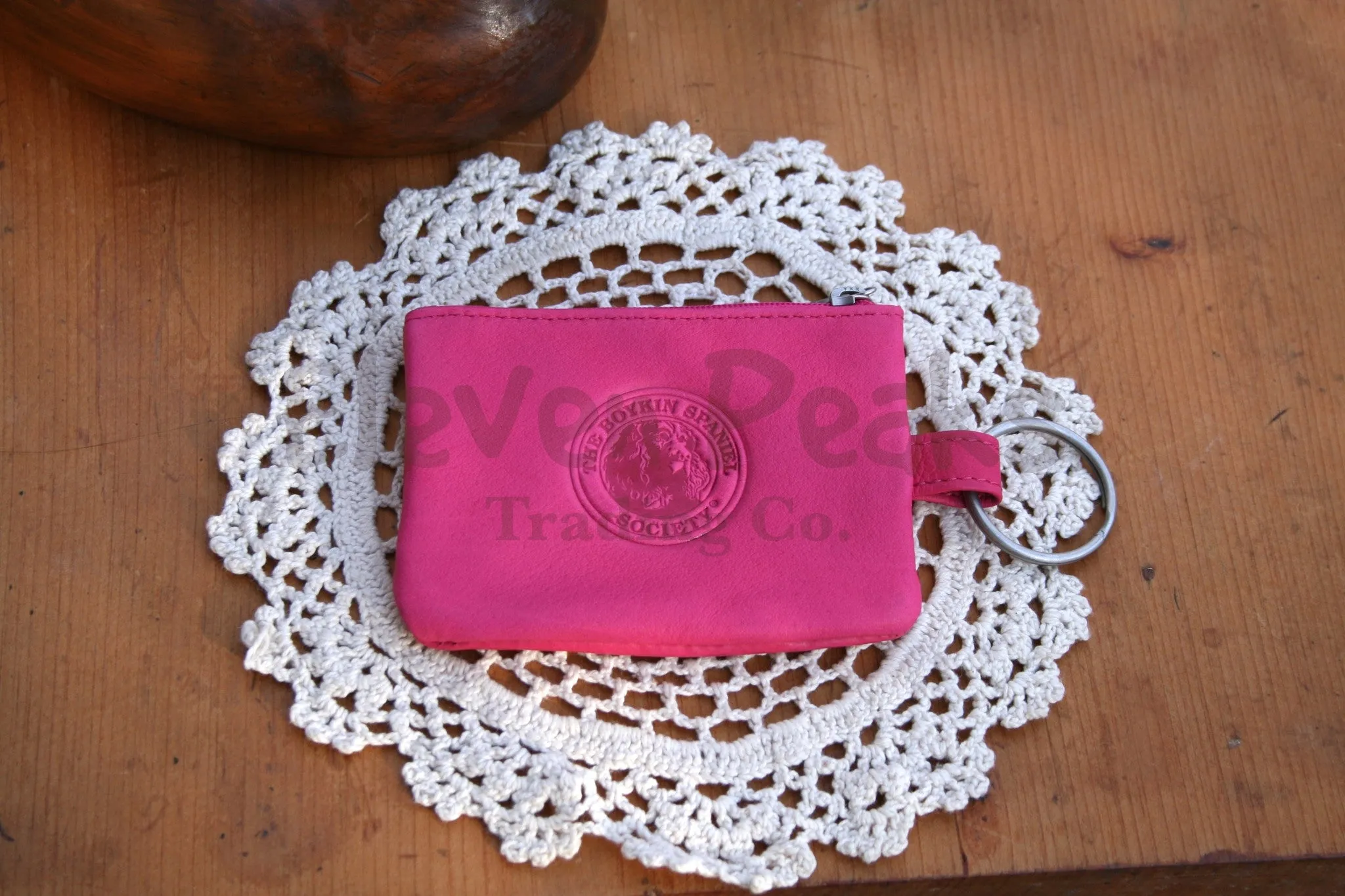 Walnut Canyon Leather ID Pouch/Keychain