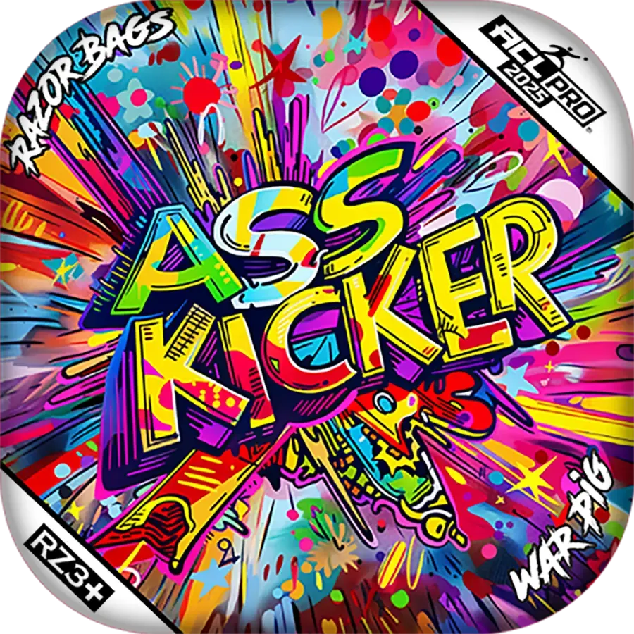 War Pig | Ass Kicker III | ACL PRO Razor Cornhole Bags