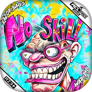 War Pig | No Skill | ACL PRO Razor Cornhole Bags