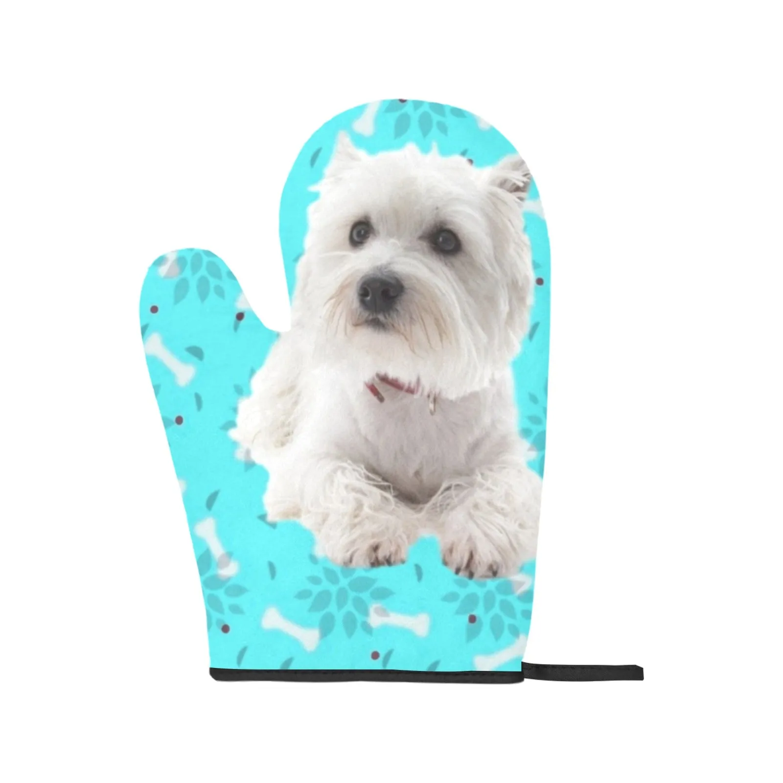 Westie Oven Mitts & Pot Holders (4 Piece Set)