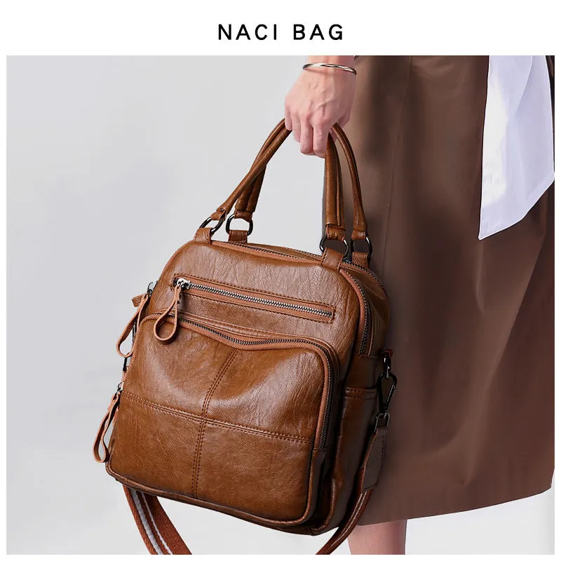 Women's Beautiful Comfortable Glamorous Cow Leather Backpacks