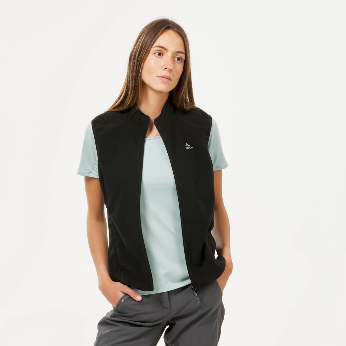 Women’s Hiking Fleece Gilet - MH120
