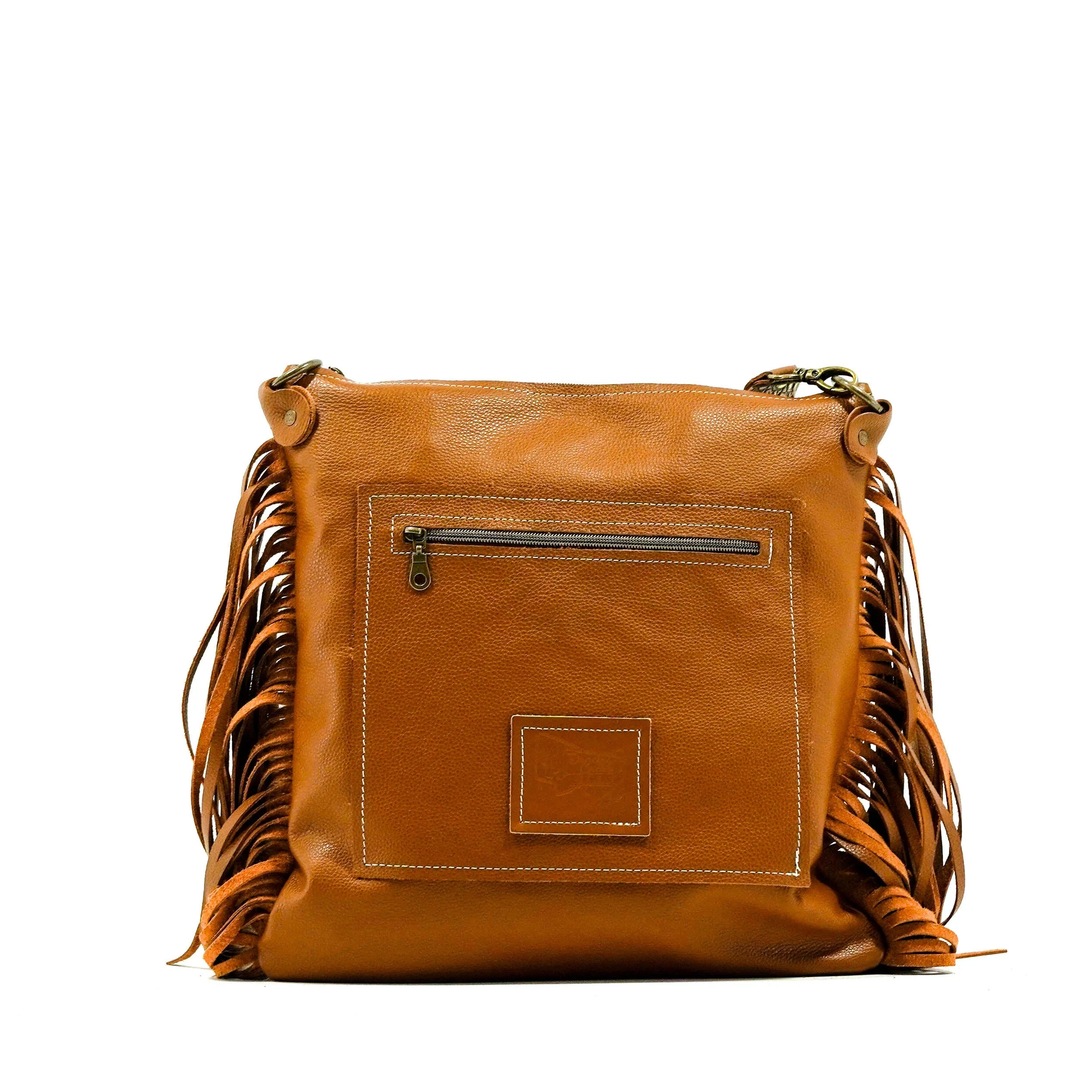 Wynonna - Tricolor w/ Ivory Jumbo Croc