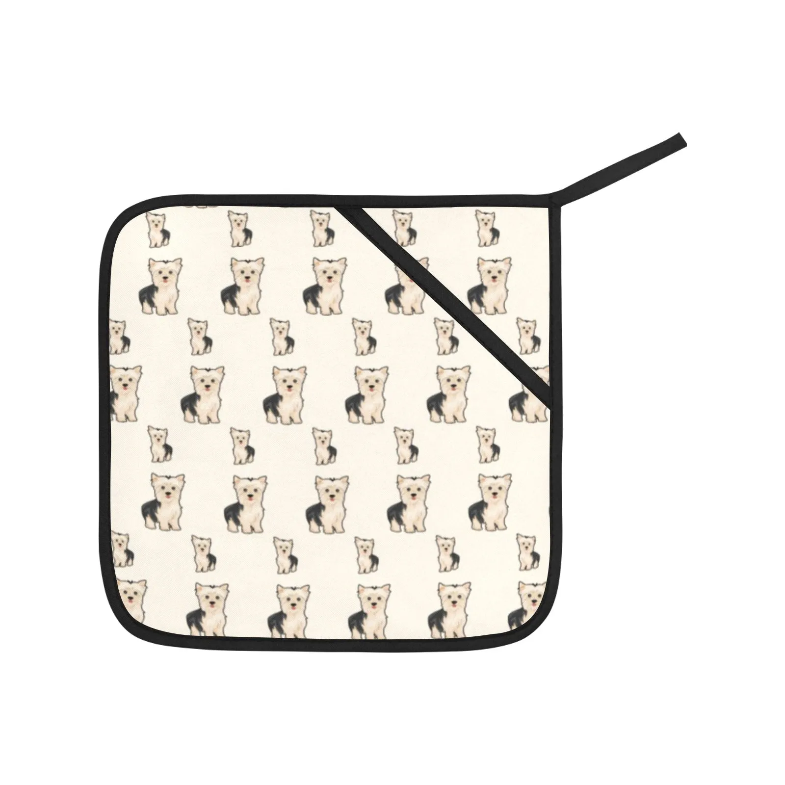 Yorkie Oven Mitts & Pot Holders (4 Piece Set)