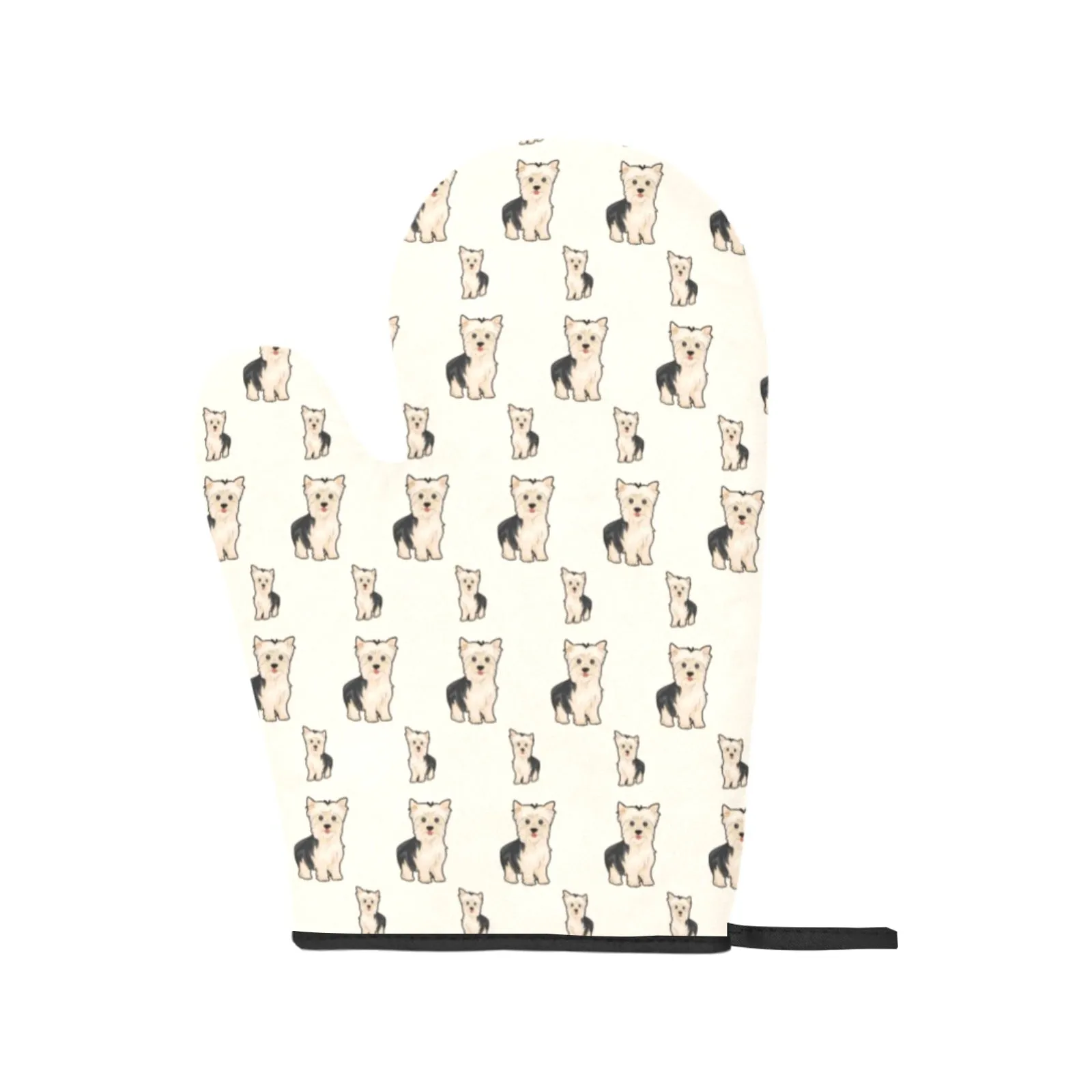 Yorkie Oven Mitts & Pot Holders (4 Piece Set)