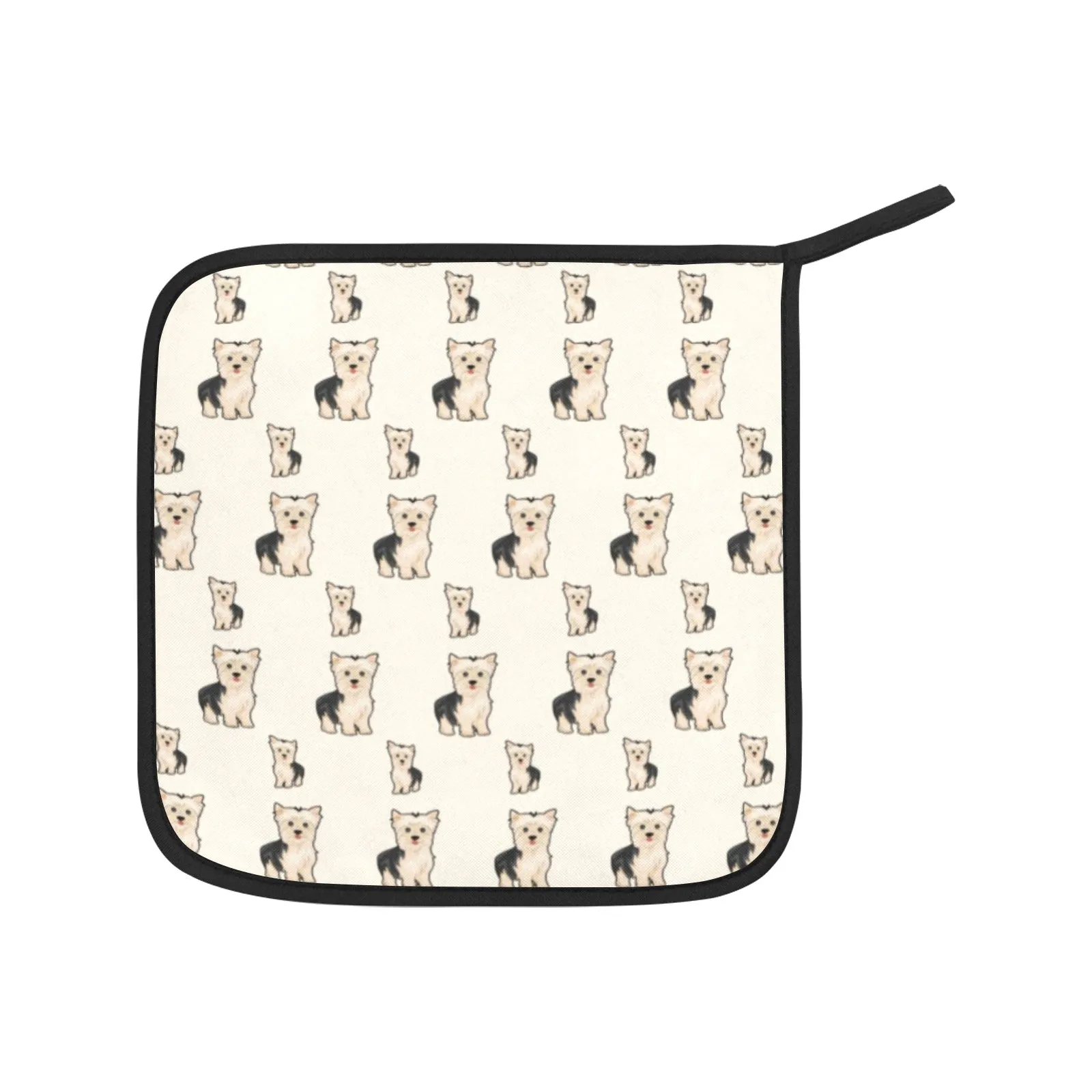 Yorkie Oven Mitts & Pot Holders (4 Piece Set)